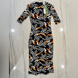 Black Tucano MIDI Dress small